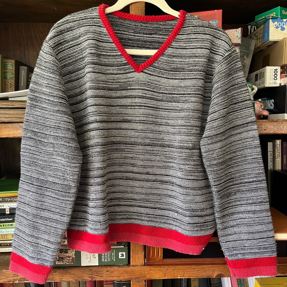 Boxy Striped Sweater